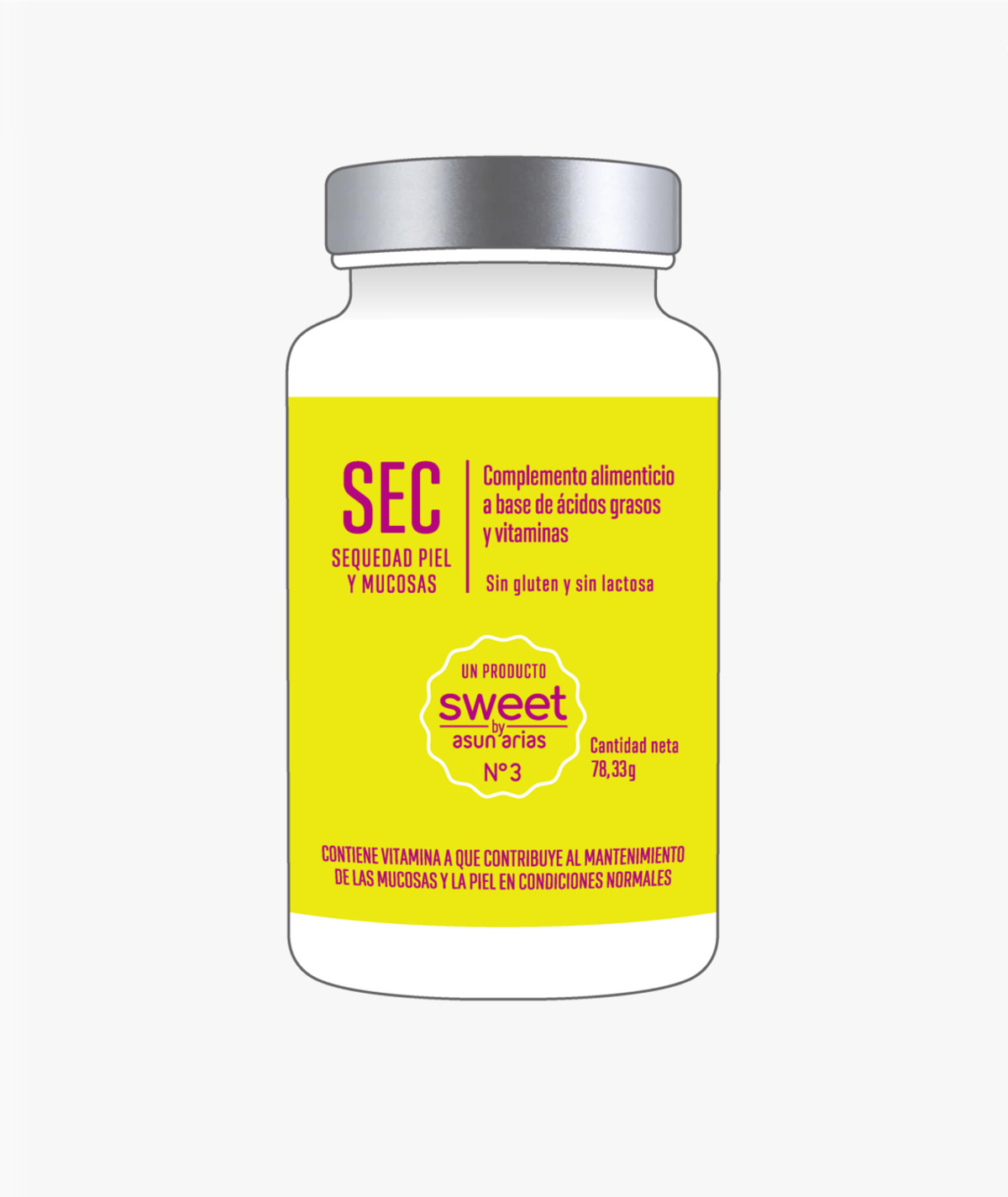 SWEET SEC sequedad piel y mucosas.
