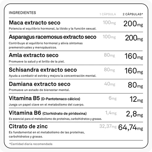 Superlativa APHRODITE 60 cápsulas.