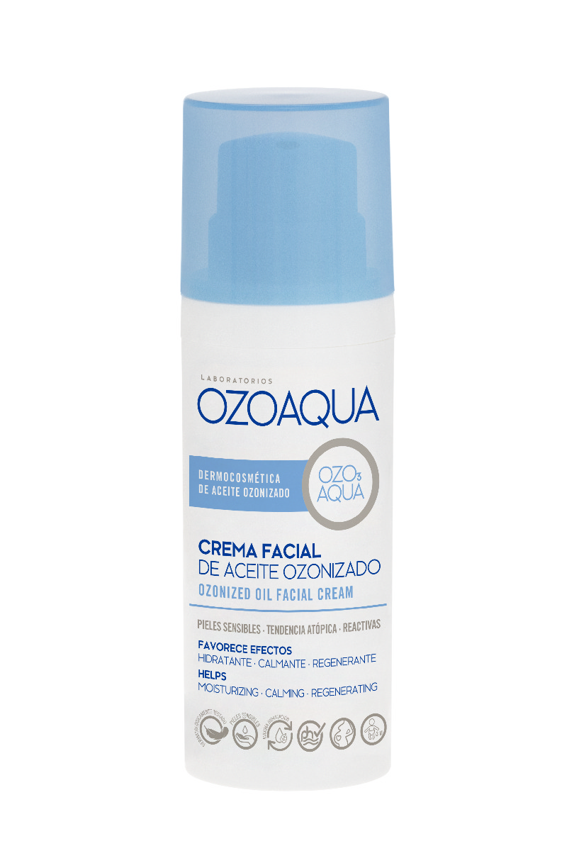 Ozoaqua Crema facial de aceite ozonizado 50 ml.