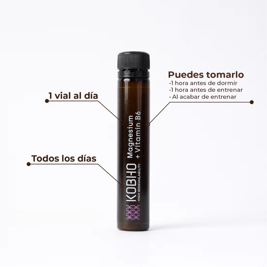 Kobho Magnesium + Vitamin B6 20 viales.