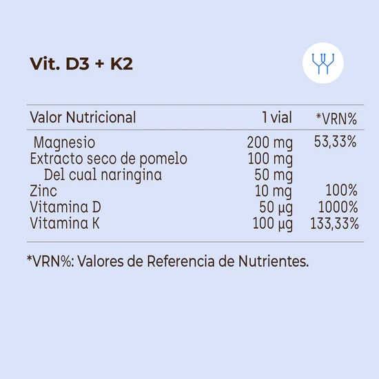 Kobho Vit. D3 + K2 20 viales.