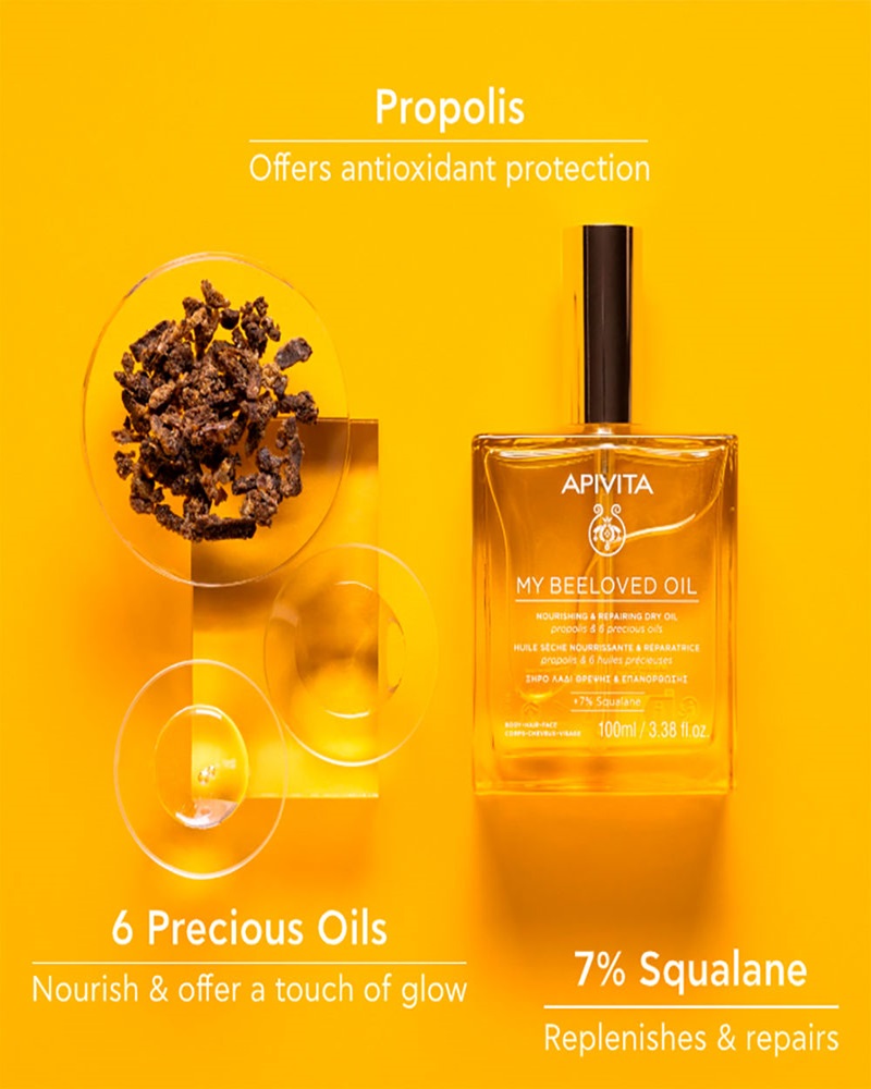Apivita Aceite seco nutritivo My Beeloved Oil 100 ml.