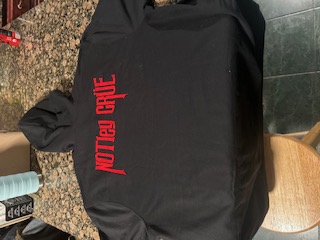 NOTley Crüe - The Ultimate Motley Crue Tribute - two-sided logo Hoodie