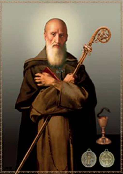 LITOGRAFÍA EN FILO DE ORO SAN BENITO