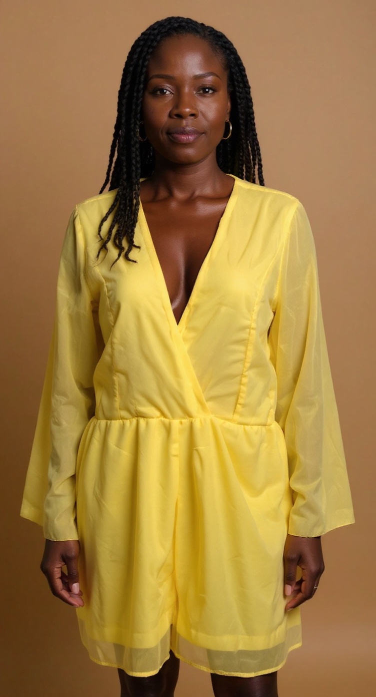 1X Bright Yellow Jumper