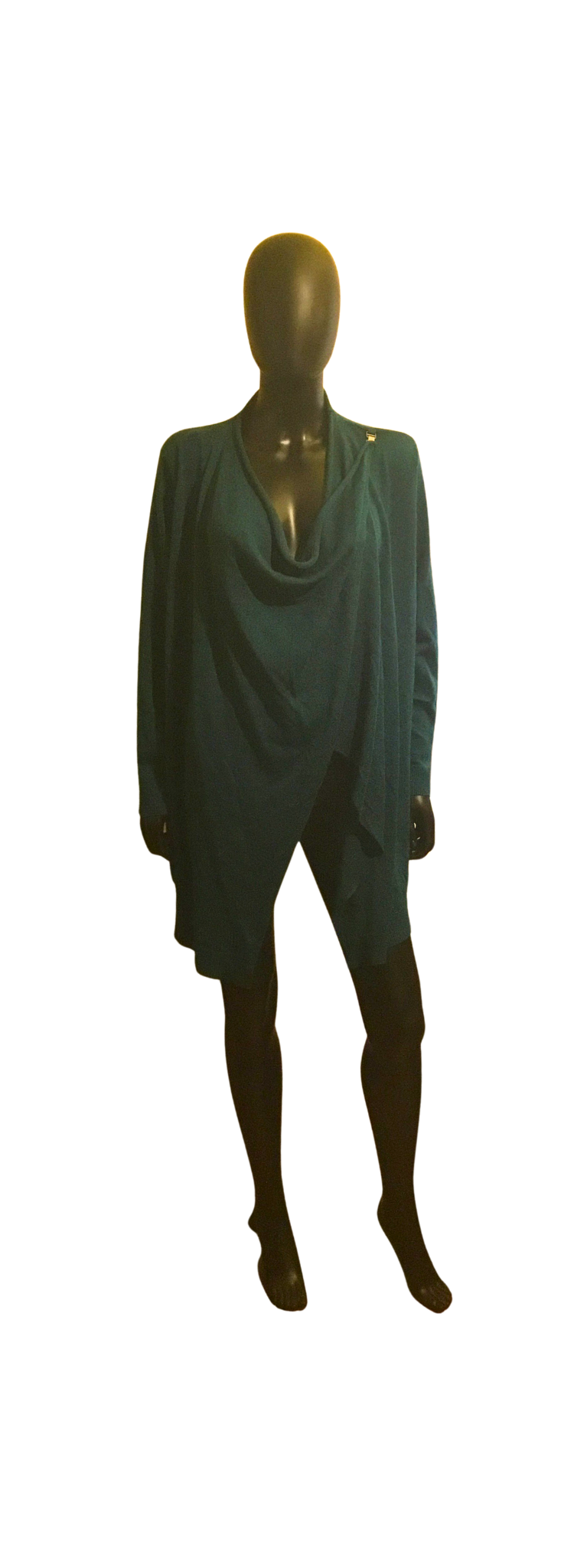 2X Dark Turquoise Crossover Sweater