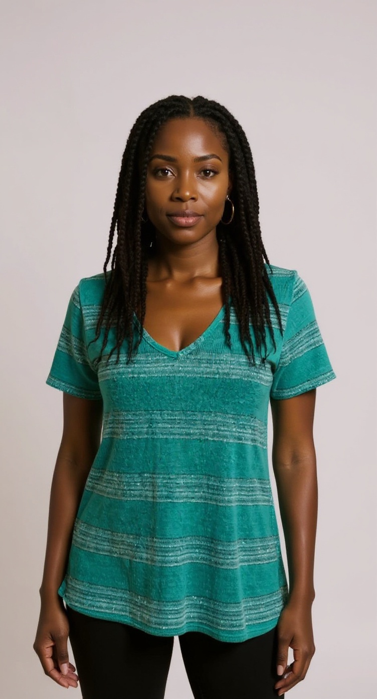 M Green Sparkle Sweater 