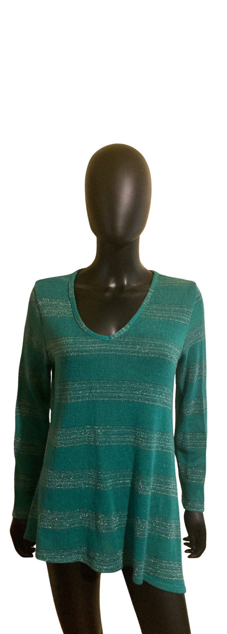 M Green Sparkle Sweater 