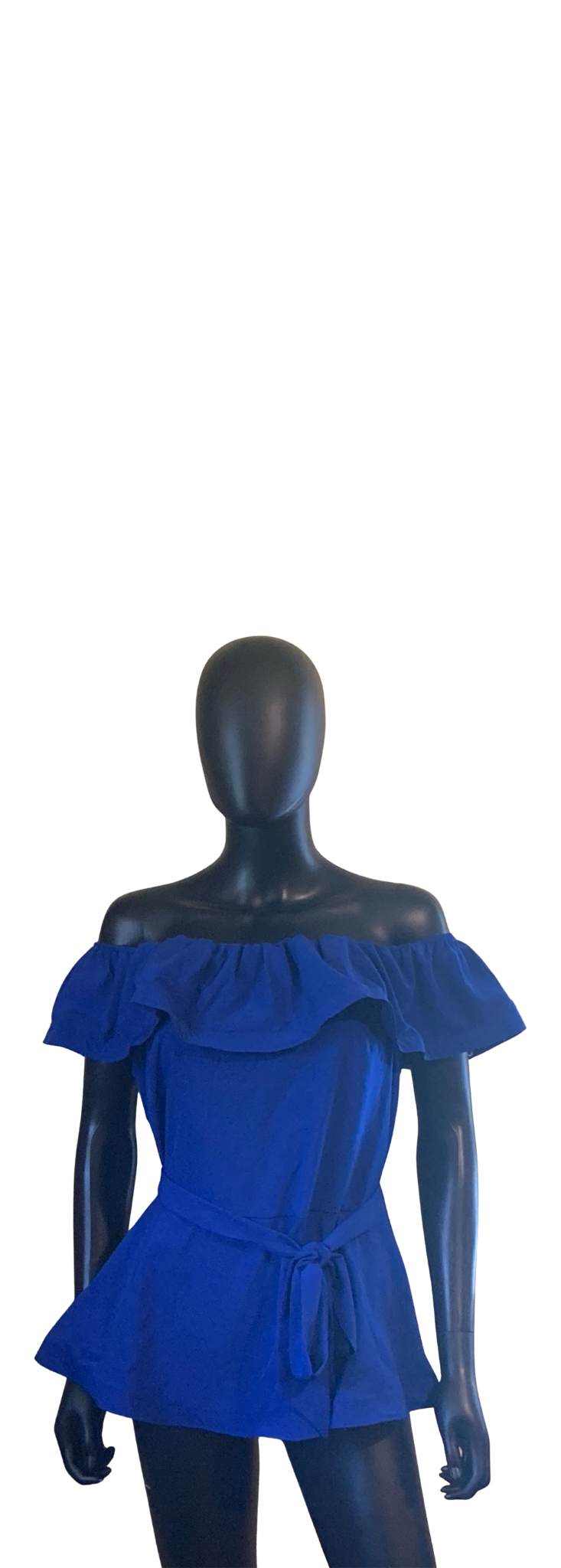 2X Royal Blue Blouse 
