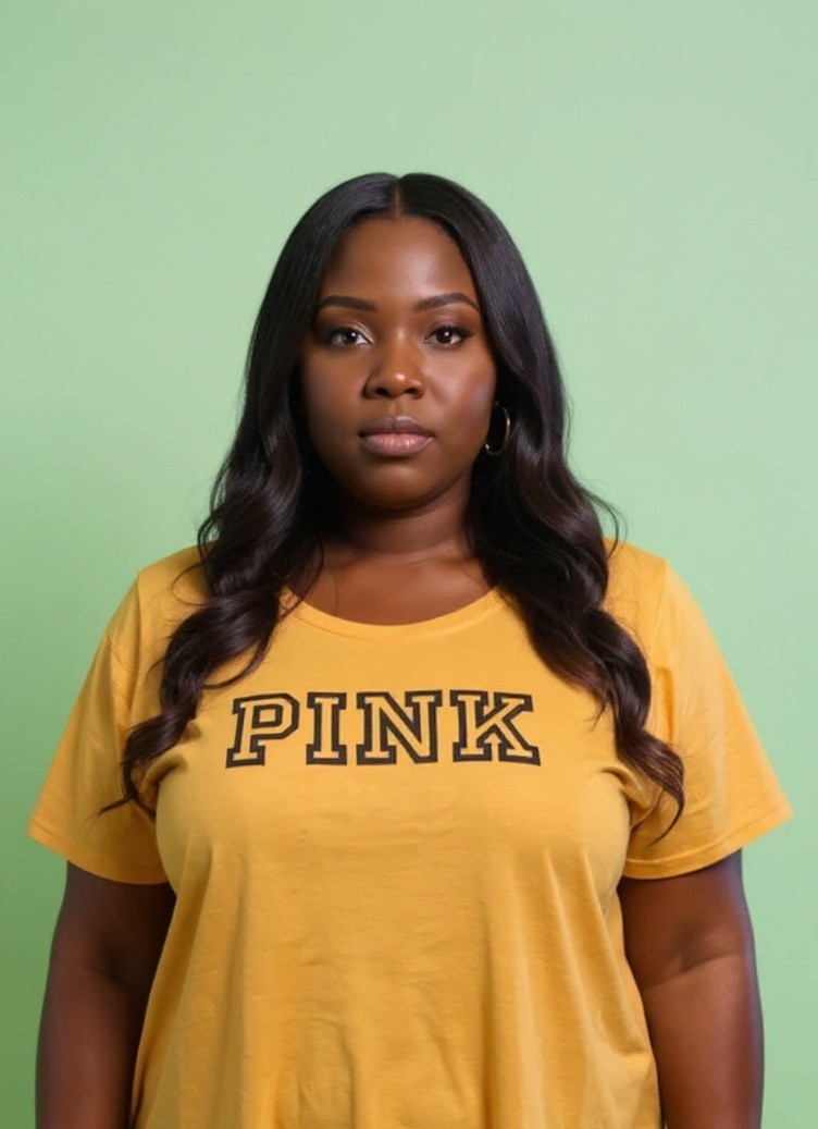 2X Yellow PINK T-Shirt 