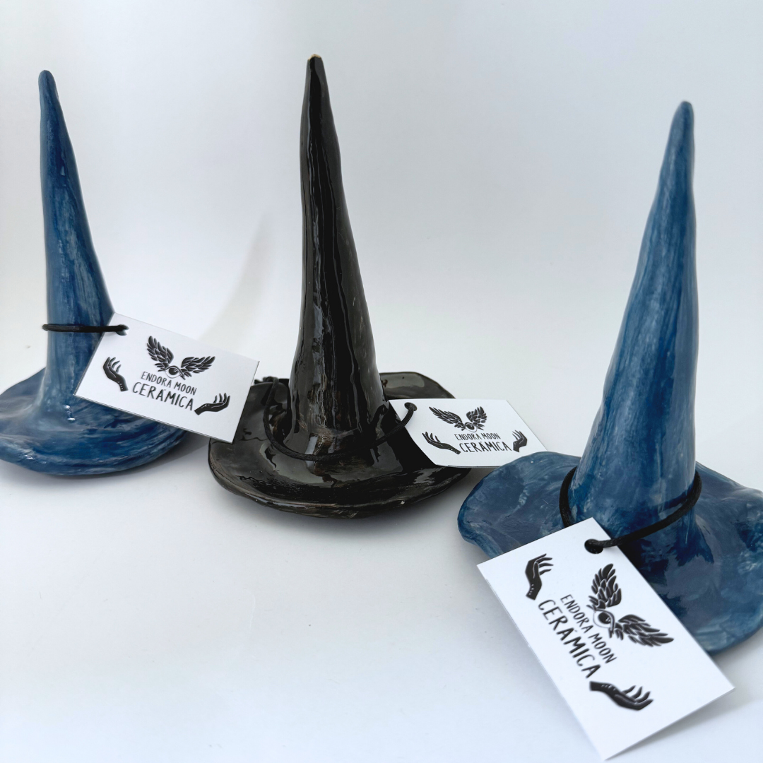 Sombreros Brujas Ceramica