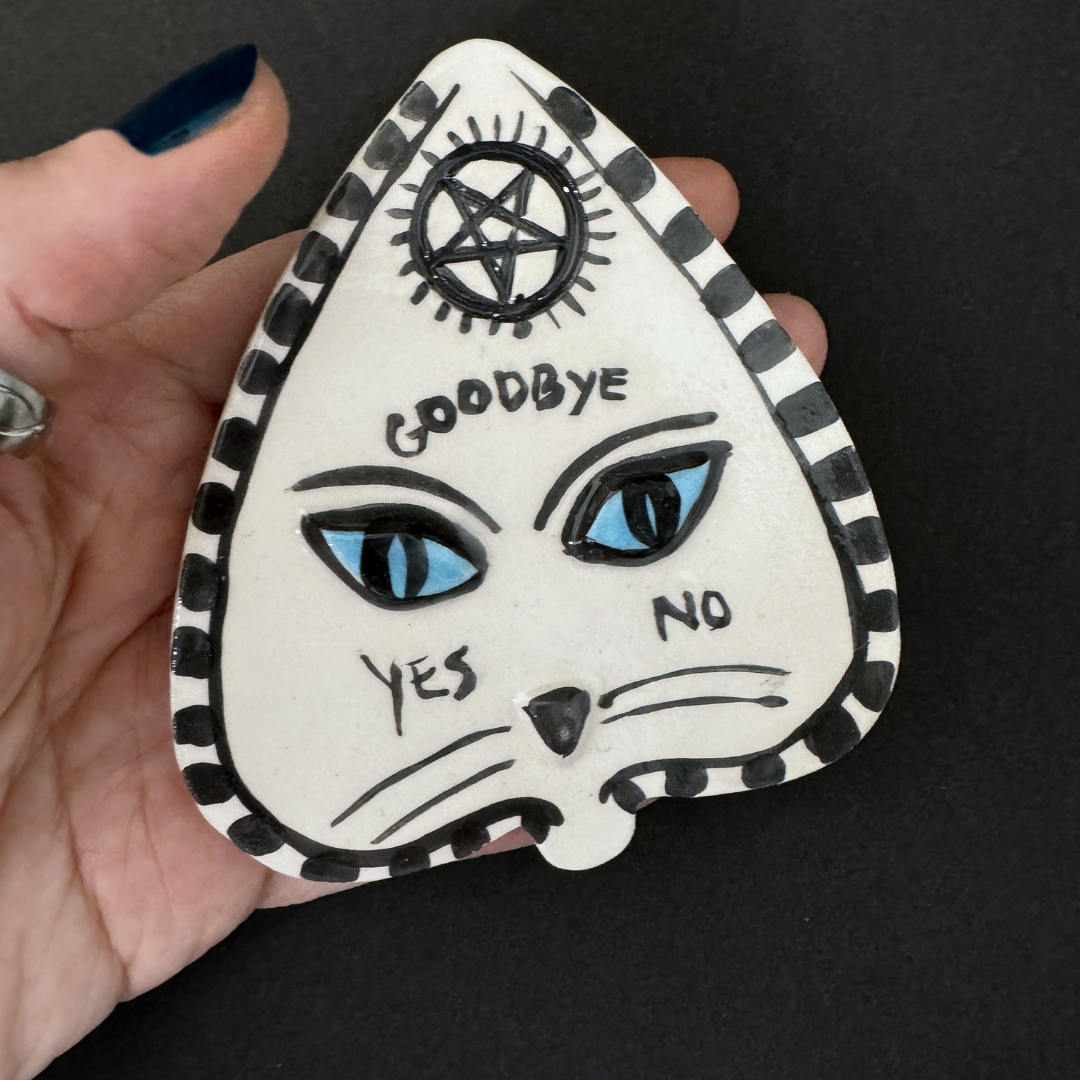Imán Planchette Mística Cat Moon 