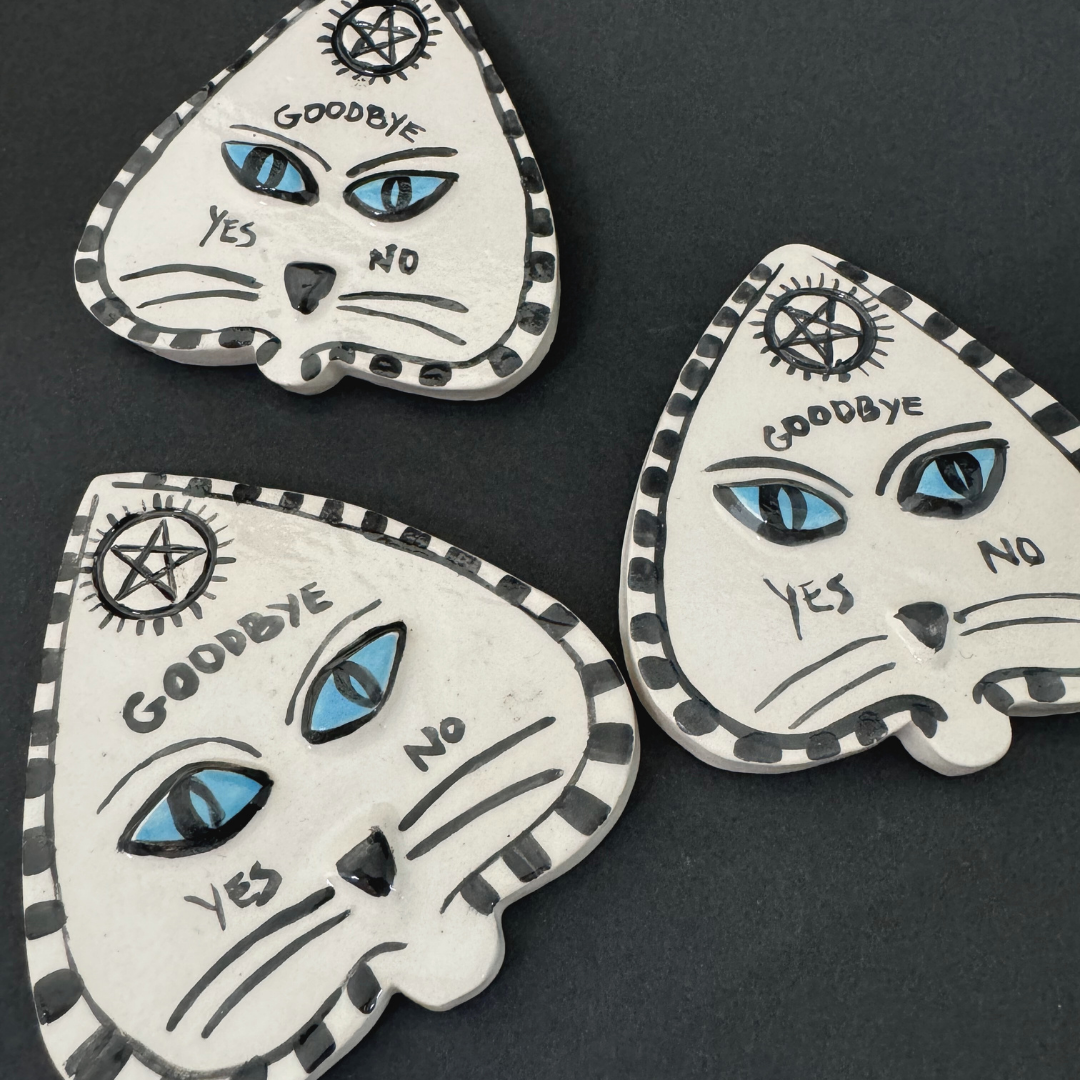 Imán Planchette Mística Cat Moon 