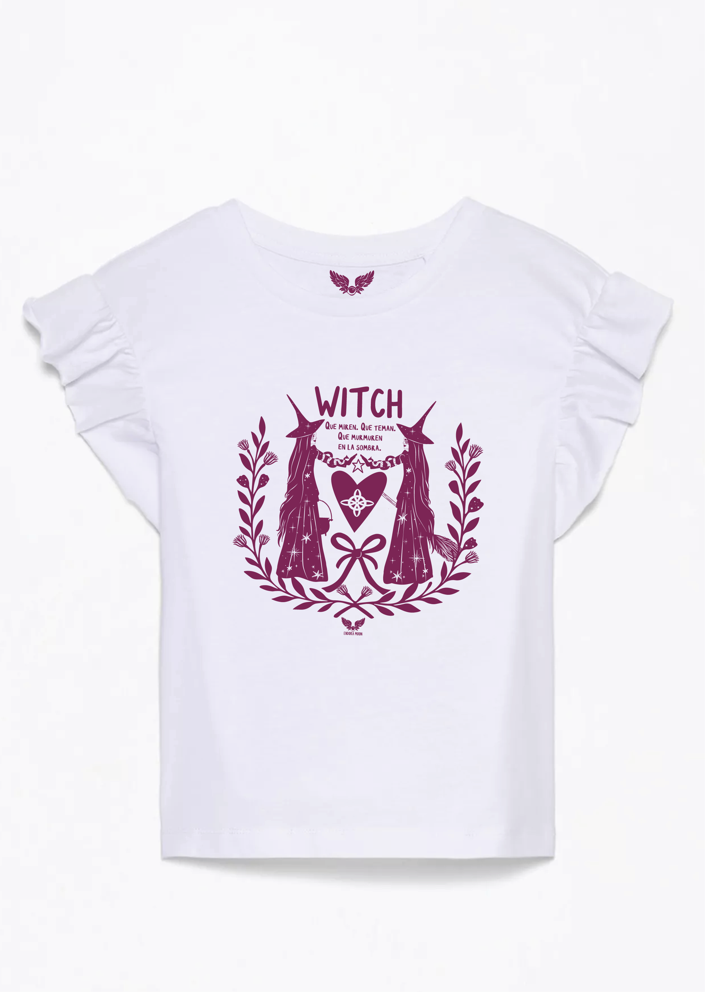 Camiseta witch volantes