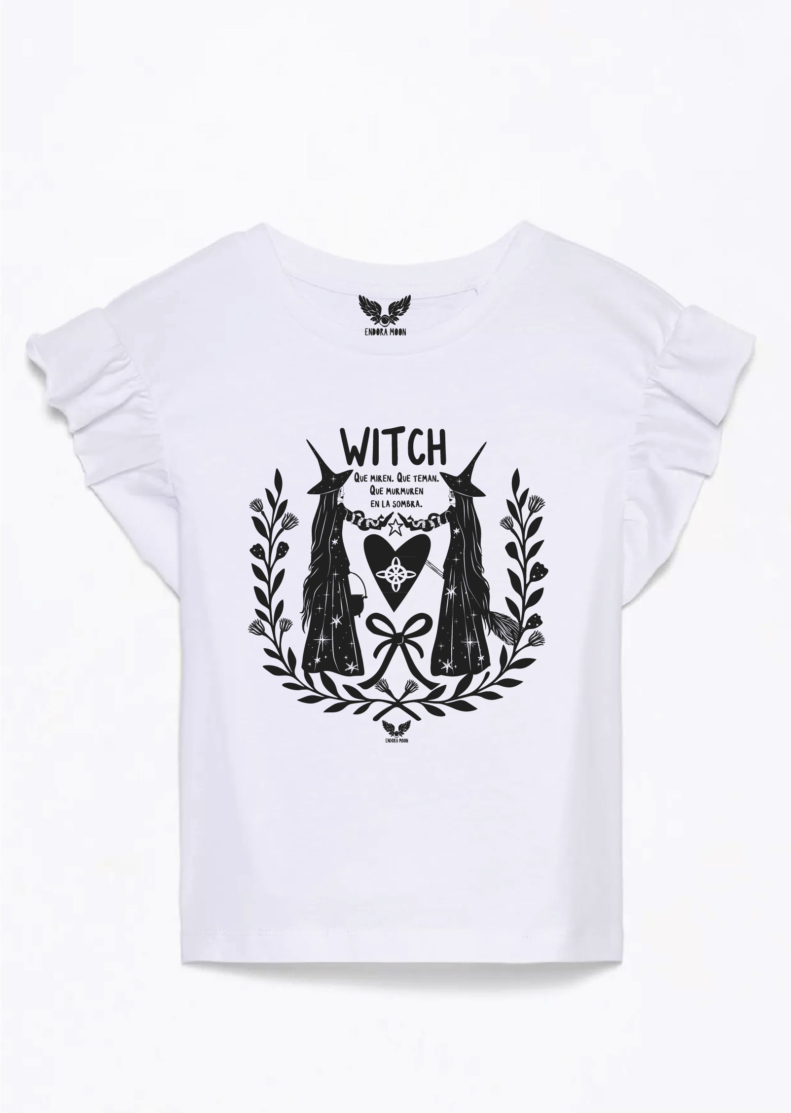 Camiseta witch volantes