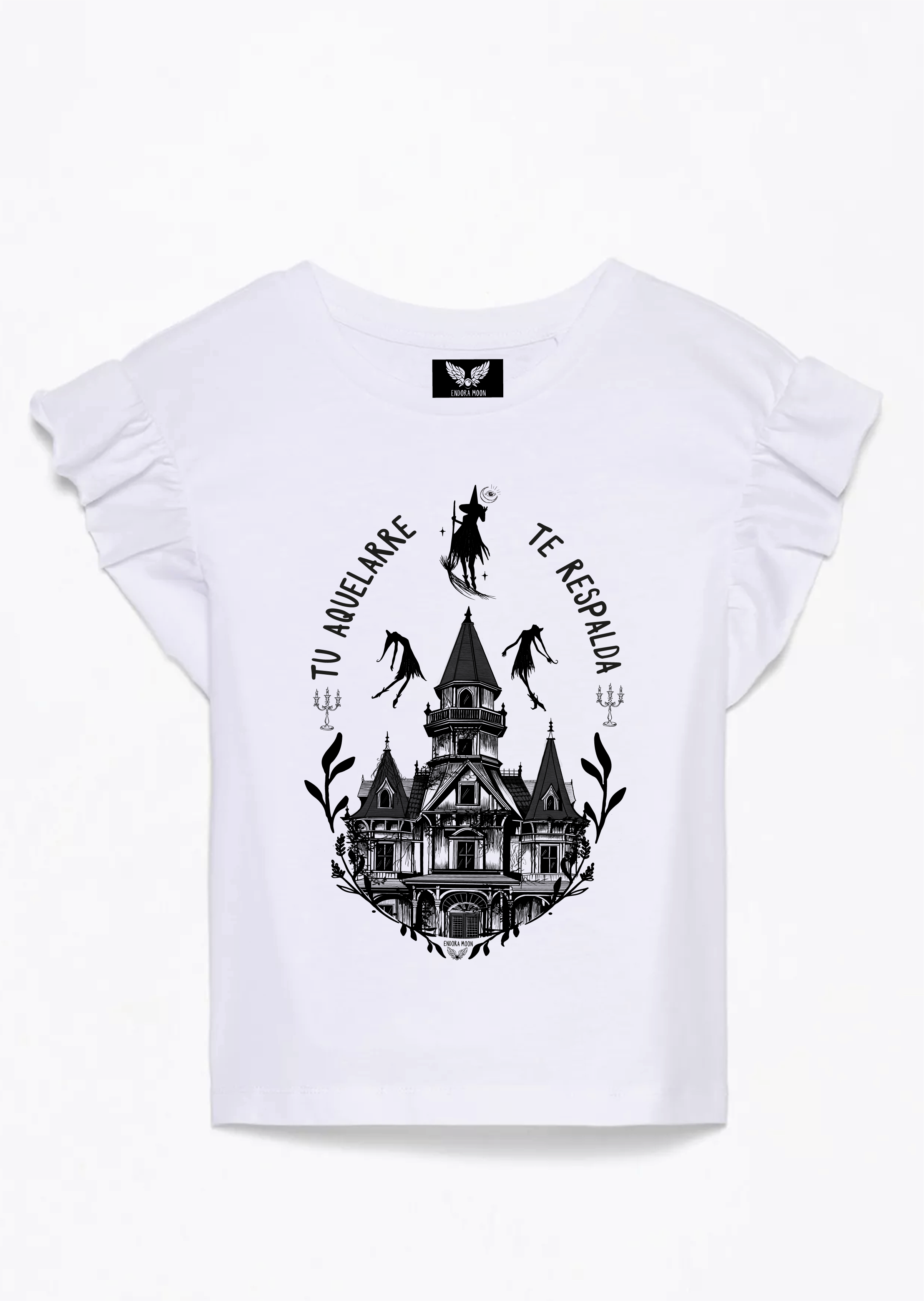 Camiseta Aquelarre volantes