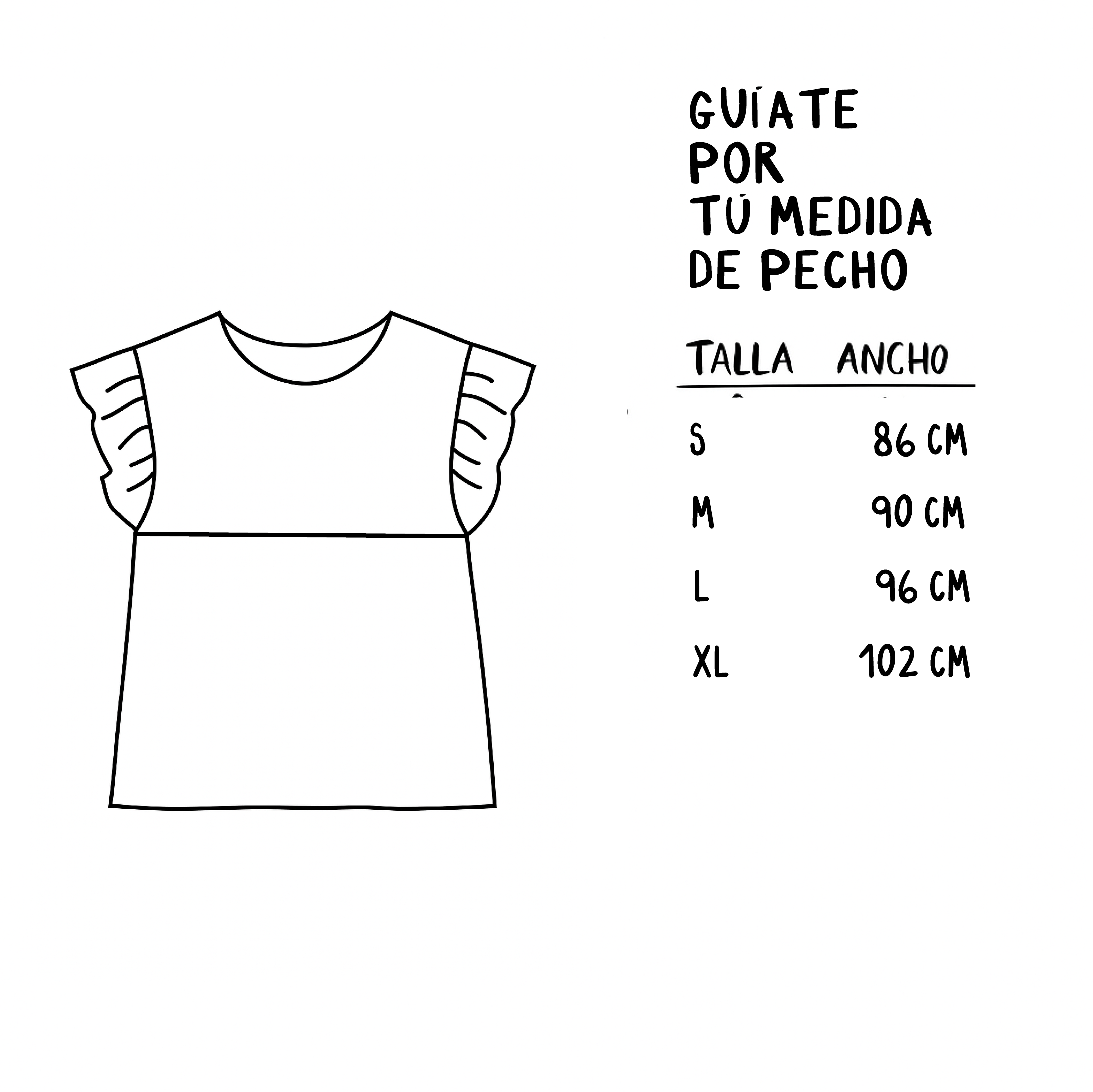 Camiseta Aquelarre volantes
