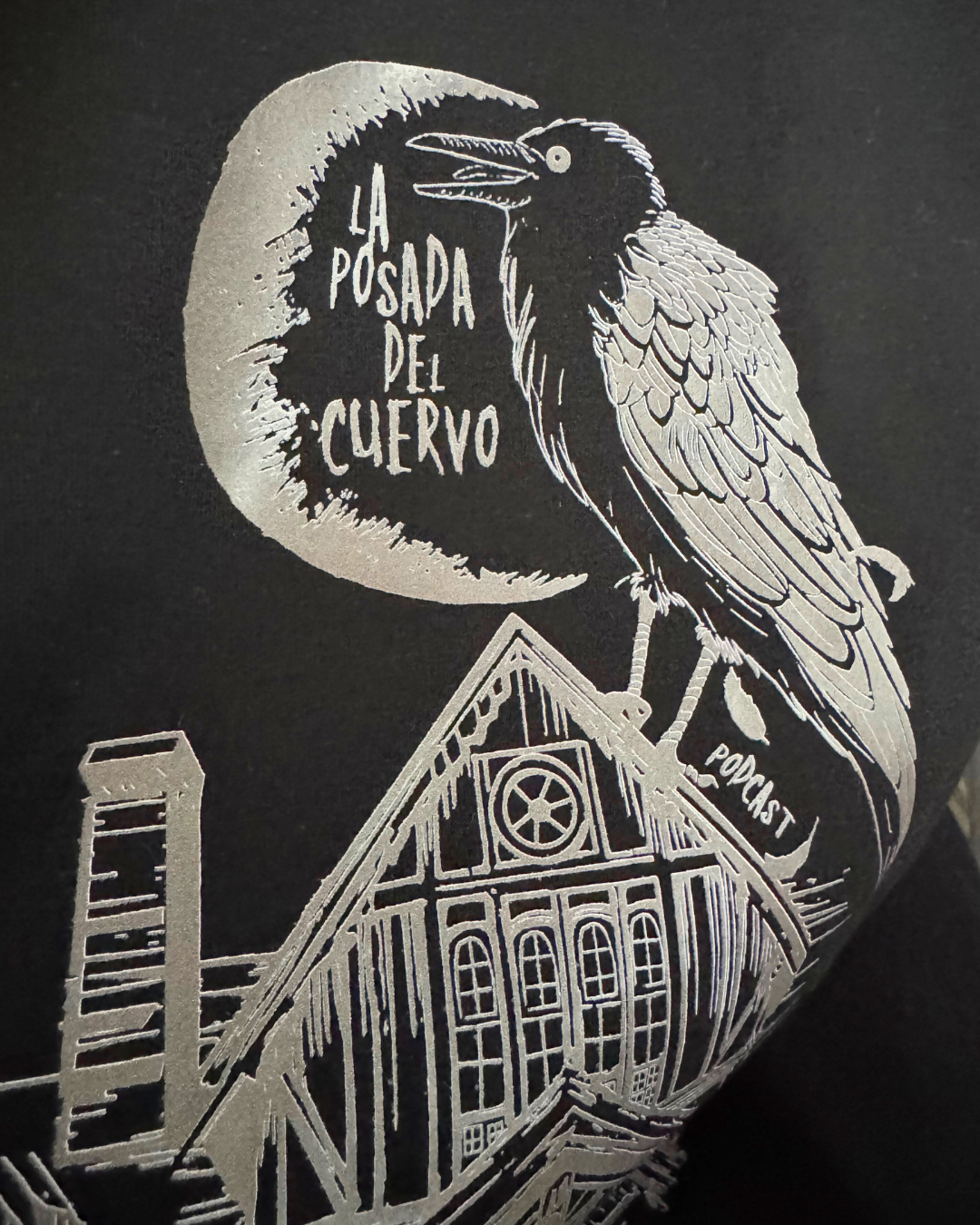 Camiseta básica la Posada del cuervo 