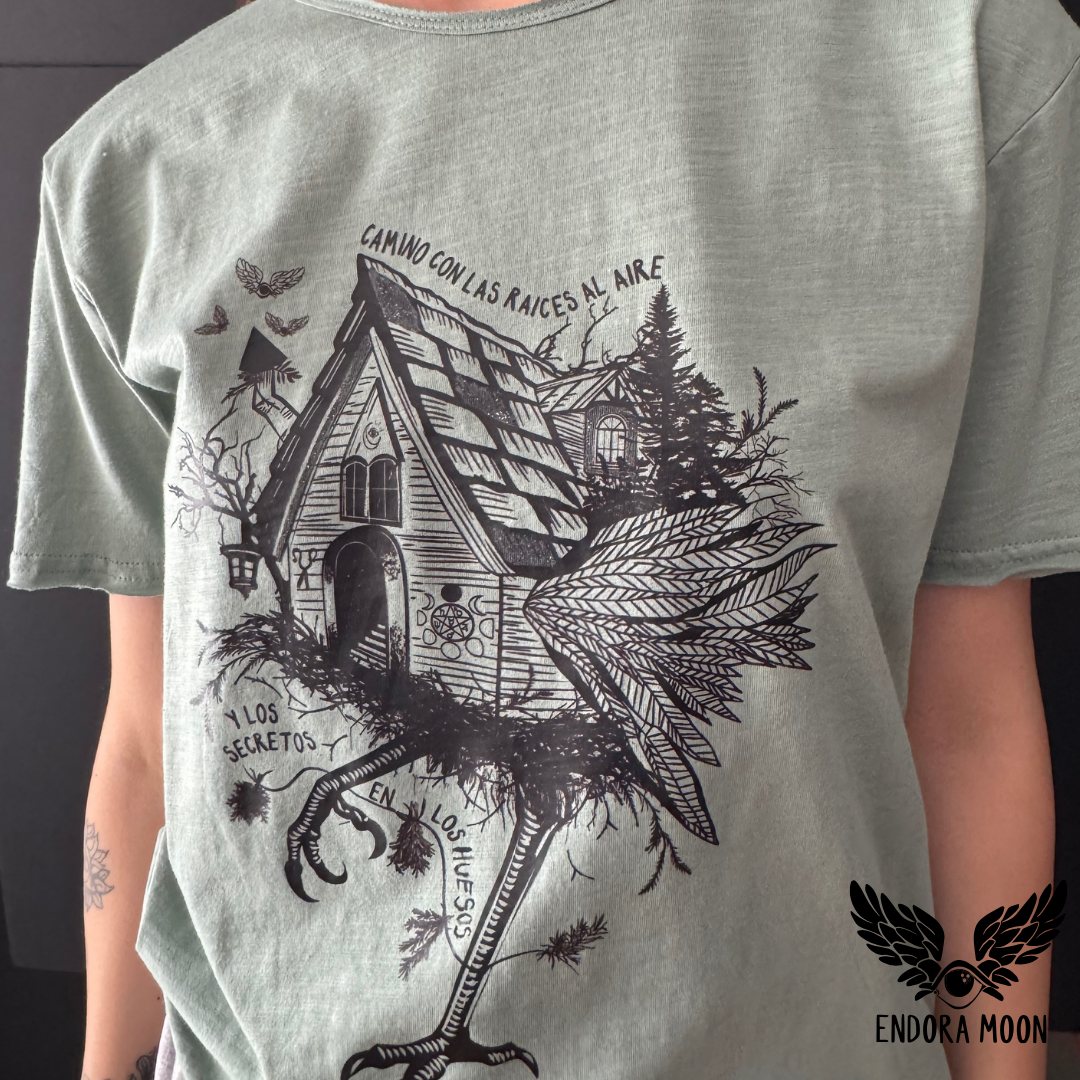 Camiseta Baba Yaga básica 2 colores