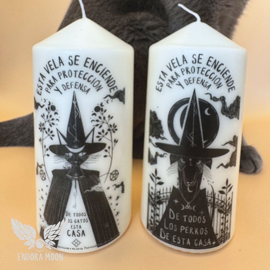 PROTECCIÓN A MI PERRO Y A MI GATO  CANDLE MOON
