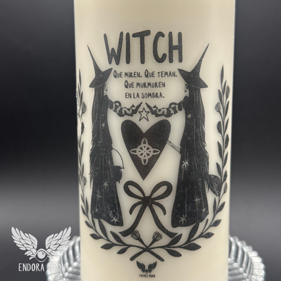 WITCH CANDLE MOON