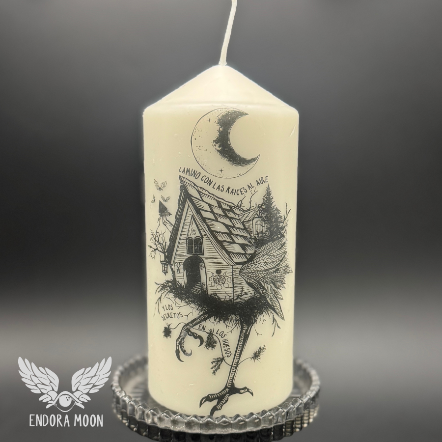 BABA YAGA CANDLE MOON