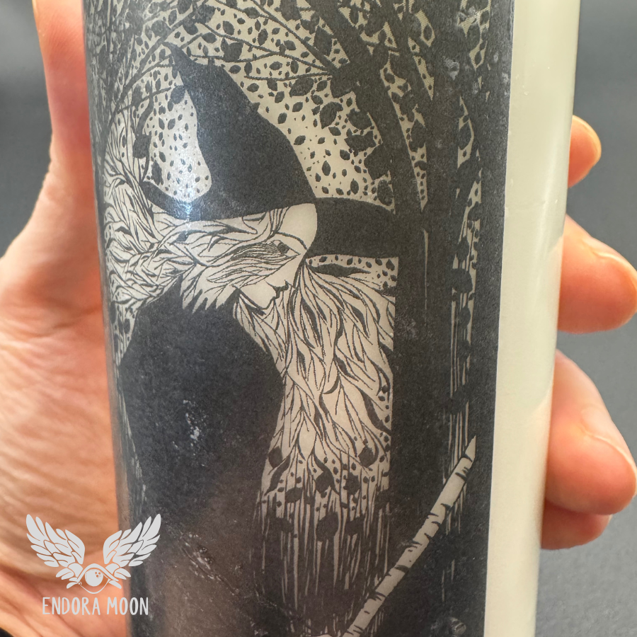 BABA YAGA YOUNG CANDLE MOON