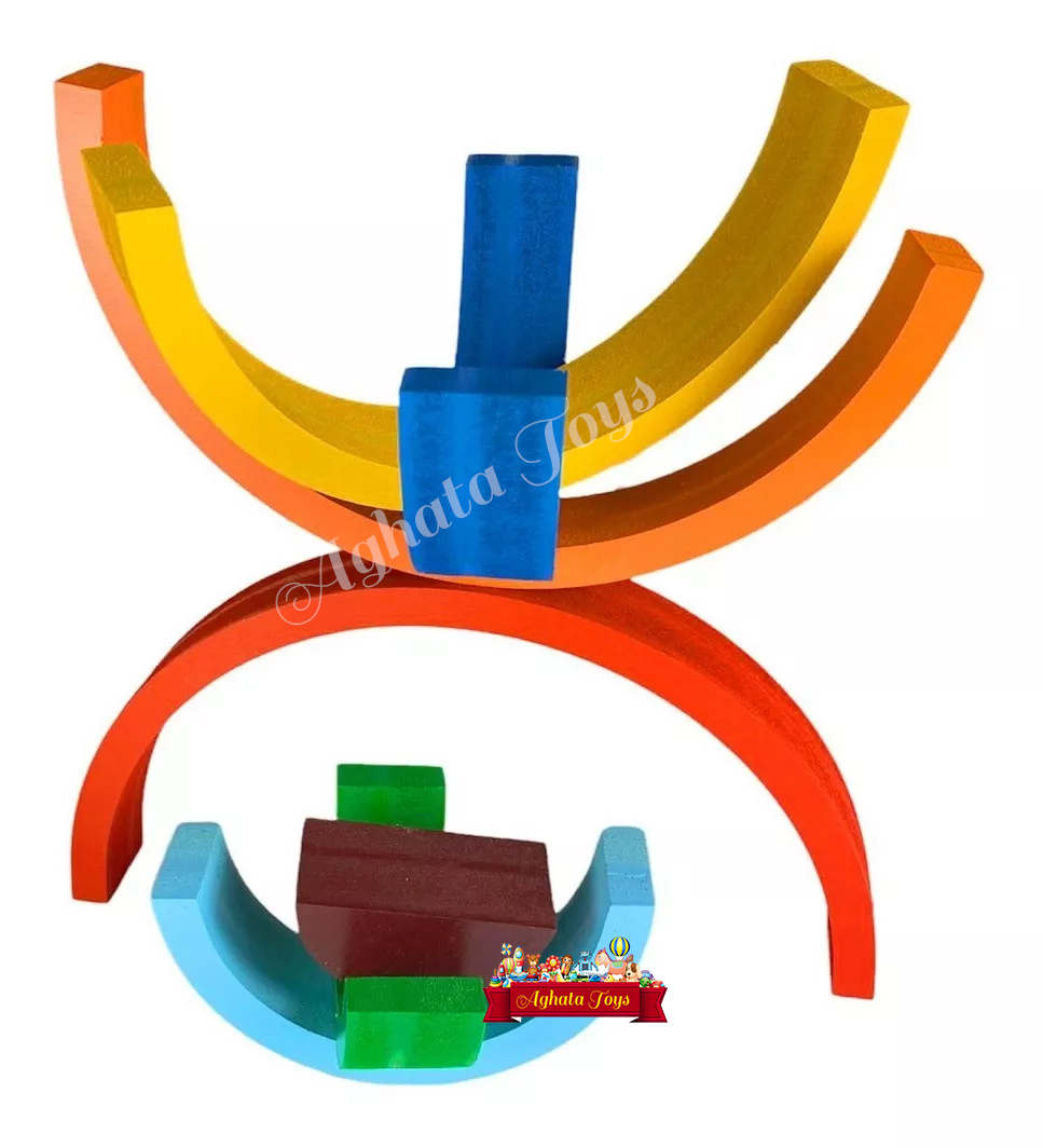 Arco Íris Montessori Colorido