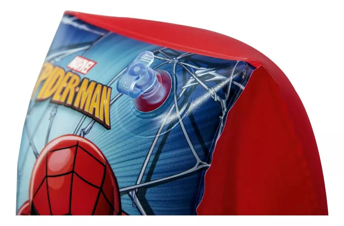 Boia De Braço Homem Aranha Inflável Infantil Até 27kg