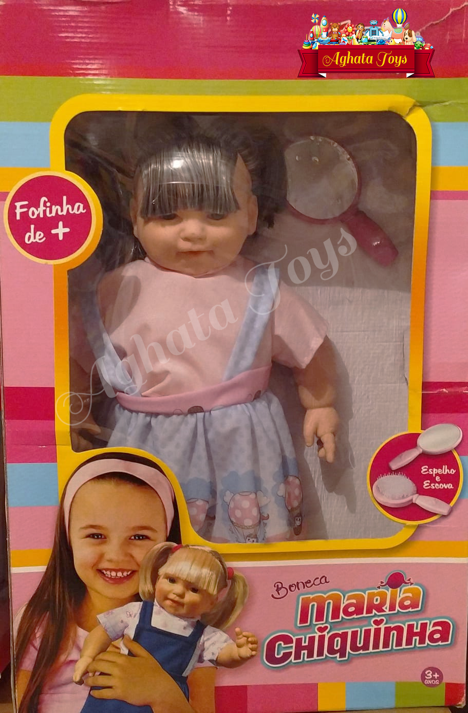 Boneca Maria Chiquinha 47cm de altura