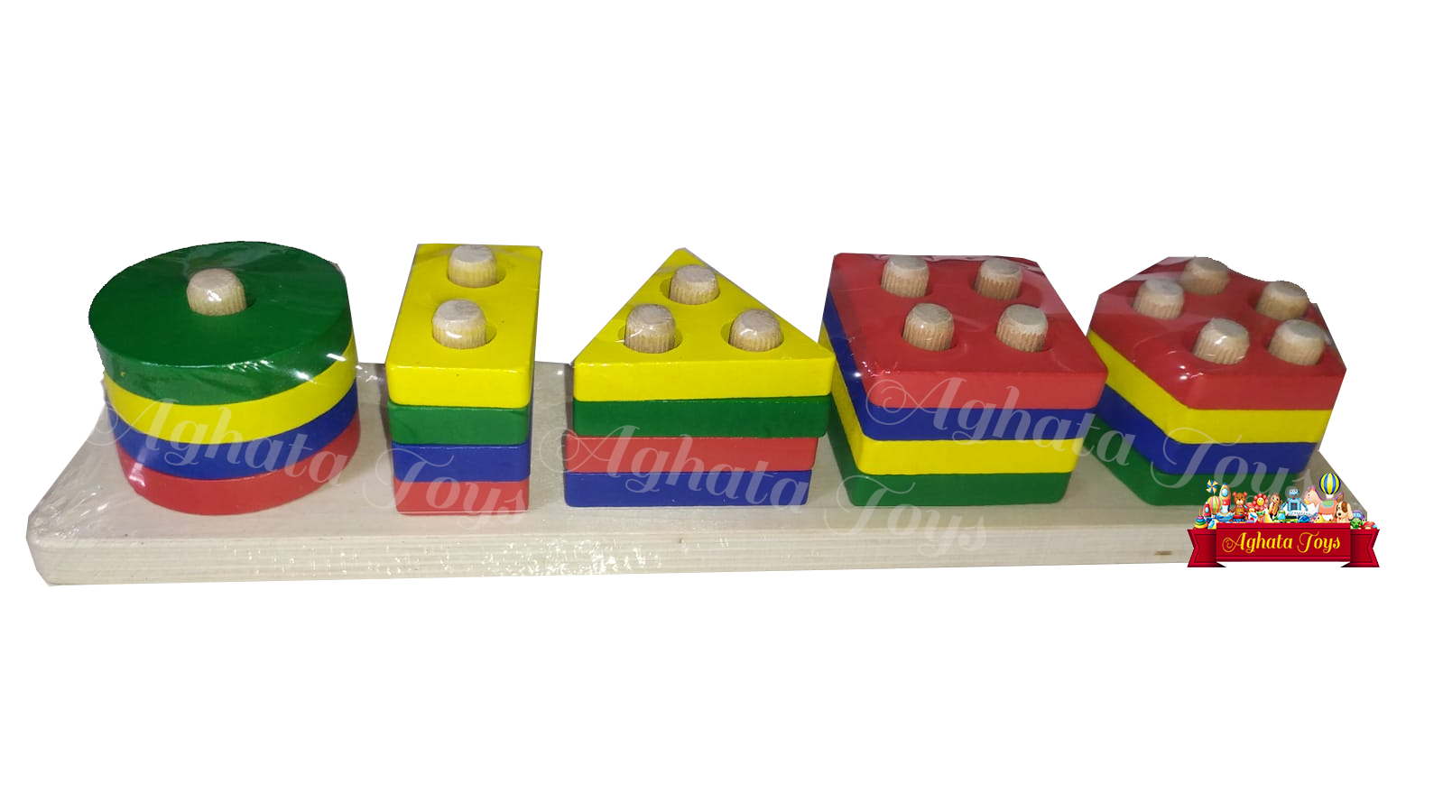 Brinquedo Educativo Prancha De Formas Geométricas
