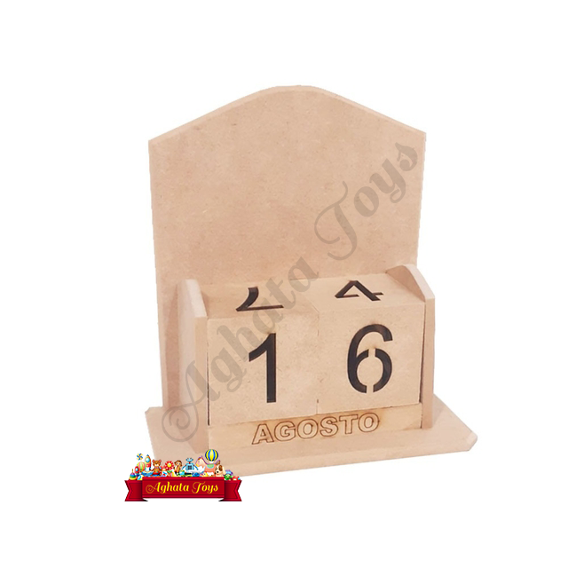 Calendário Permanente Mdf Mesa Escritório