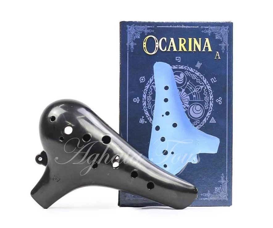 Flauta Ocarina Abs 12 Furos C Dó Zelda