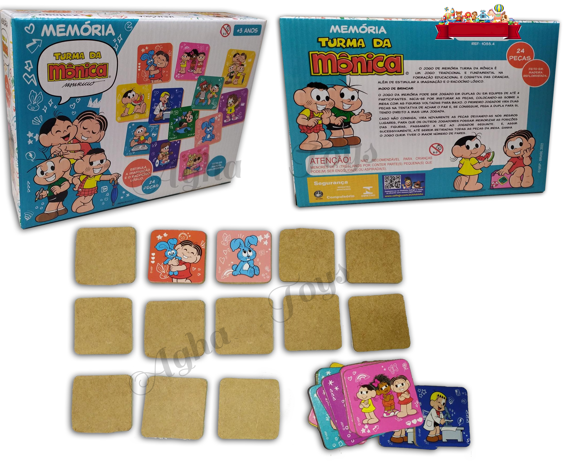 Jogo Da Memória Turma Da Mônica Pedagógico