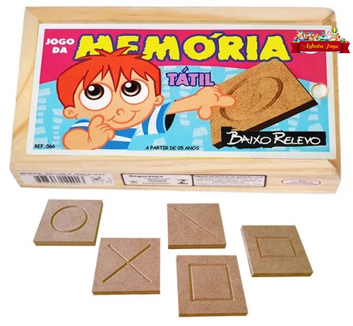 Memória Tátil Baixo Relevo