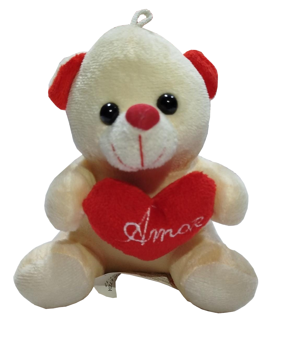 Urso De Pelúcia 16 Cm Amor Coração