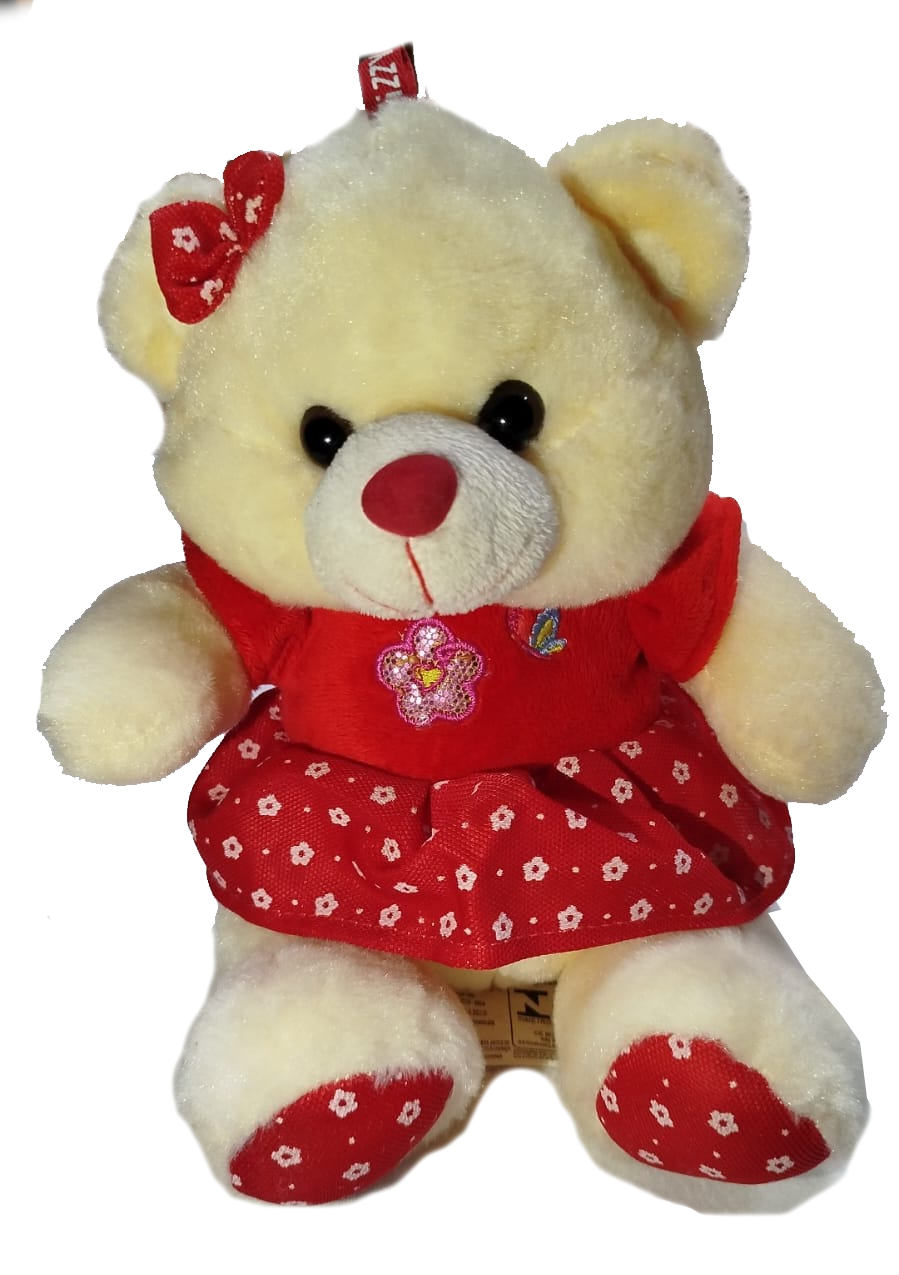Urso De Pelúcia 22 Cm Amor Fofinho