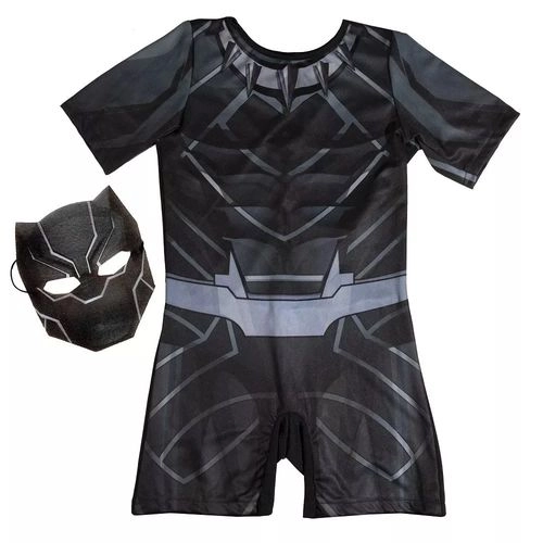 Fantasia Luxo Pantera Negra Infantil Original Disney