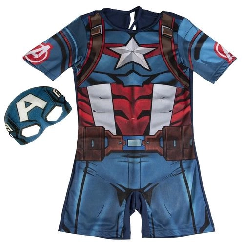 Fantasia Luxo Capitão América Infantil Original Disney