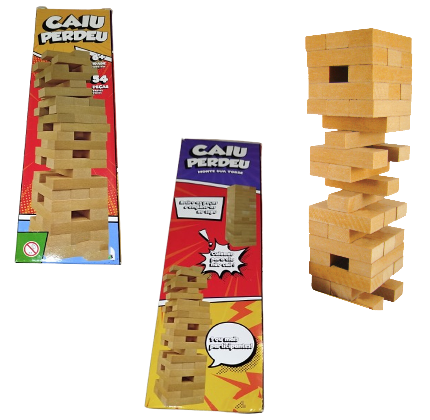 Jogo Torre Maluca Brinquedo Torre Caiu Perdeu