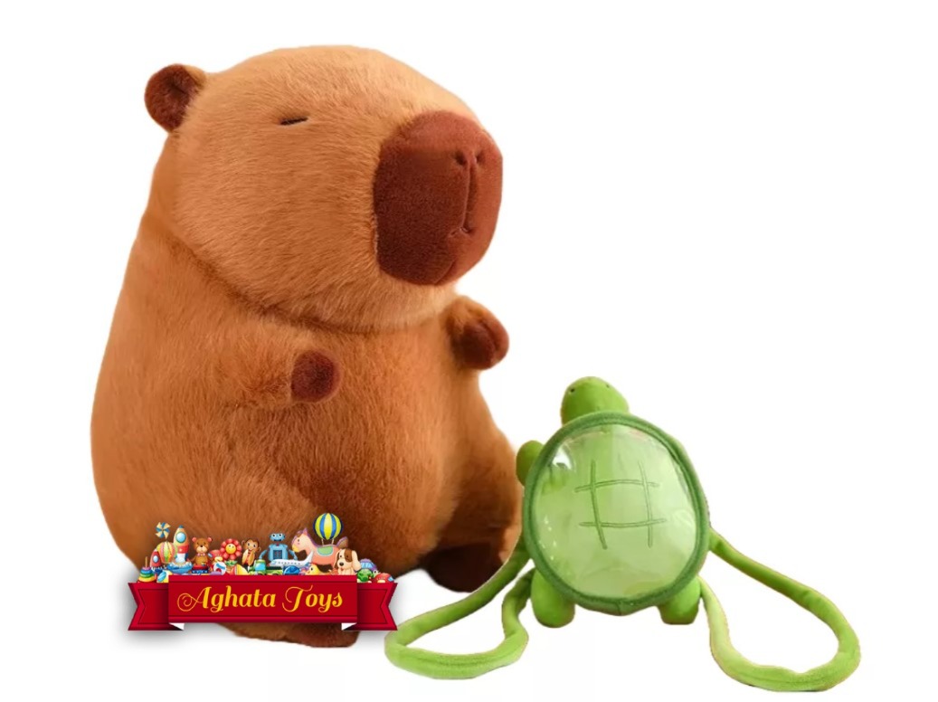 Capivara Pelúcia Brinquedo Antialérgica