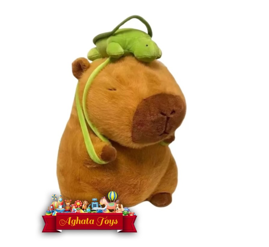 Capivara Pelúcia Brinquedo Antialérgica