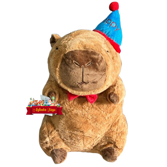 Brinquedo Pelúcia Capivara Antialérgica Grande 40cm