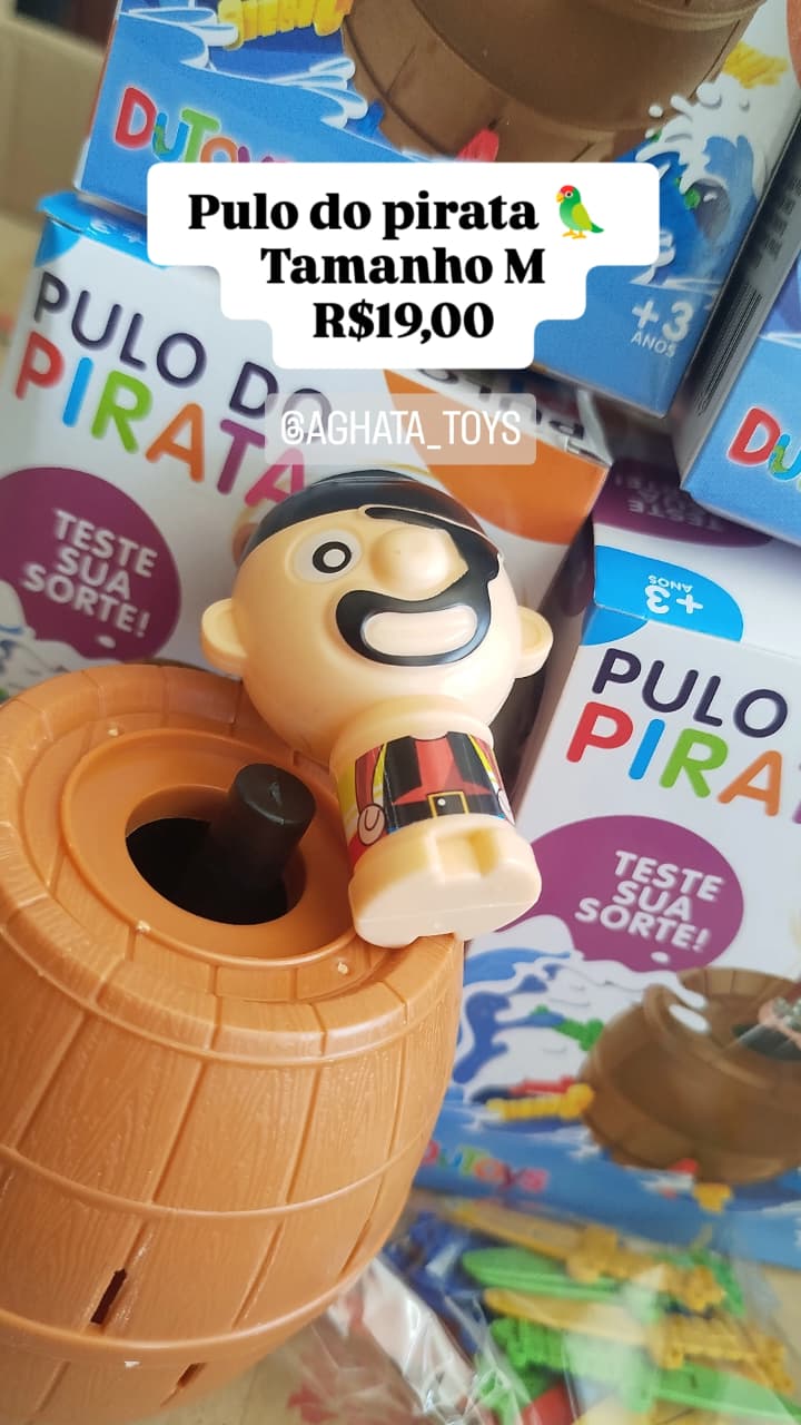 Jogo Pulo Do Pirata Tamanho M