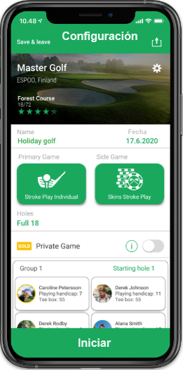 APP Para Golfistas