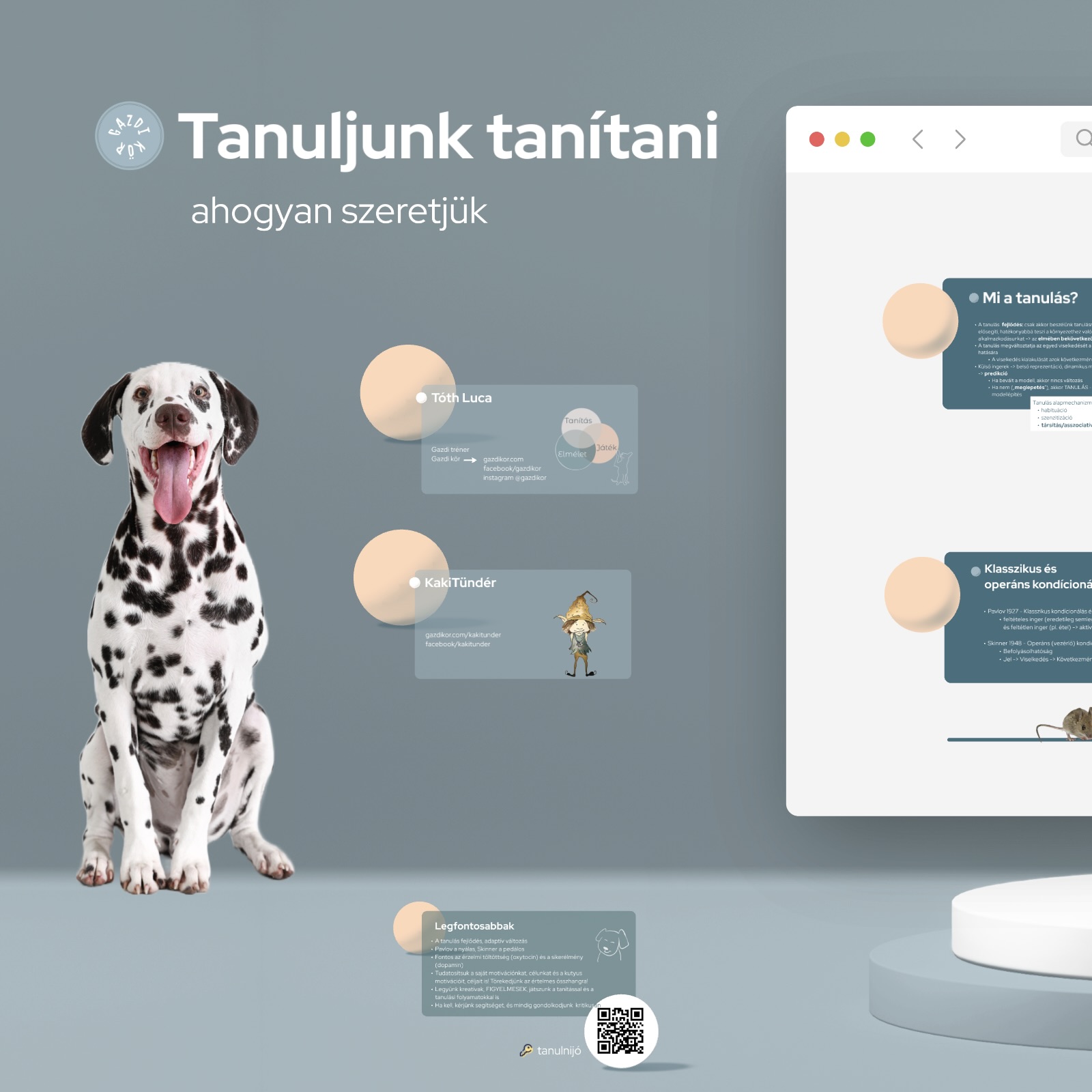 Tanuljunk tanítani webinar