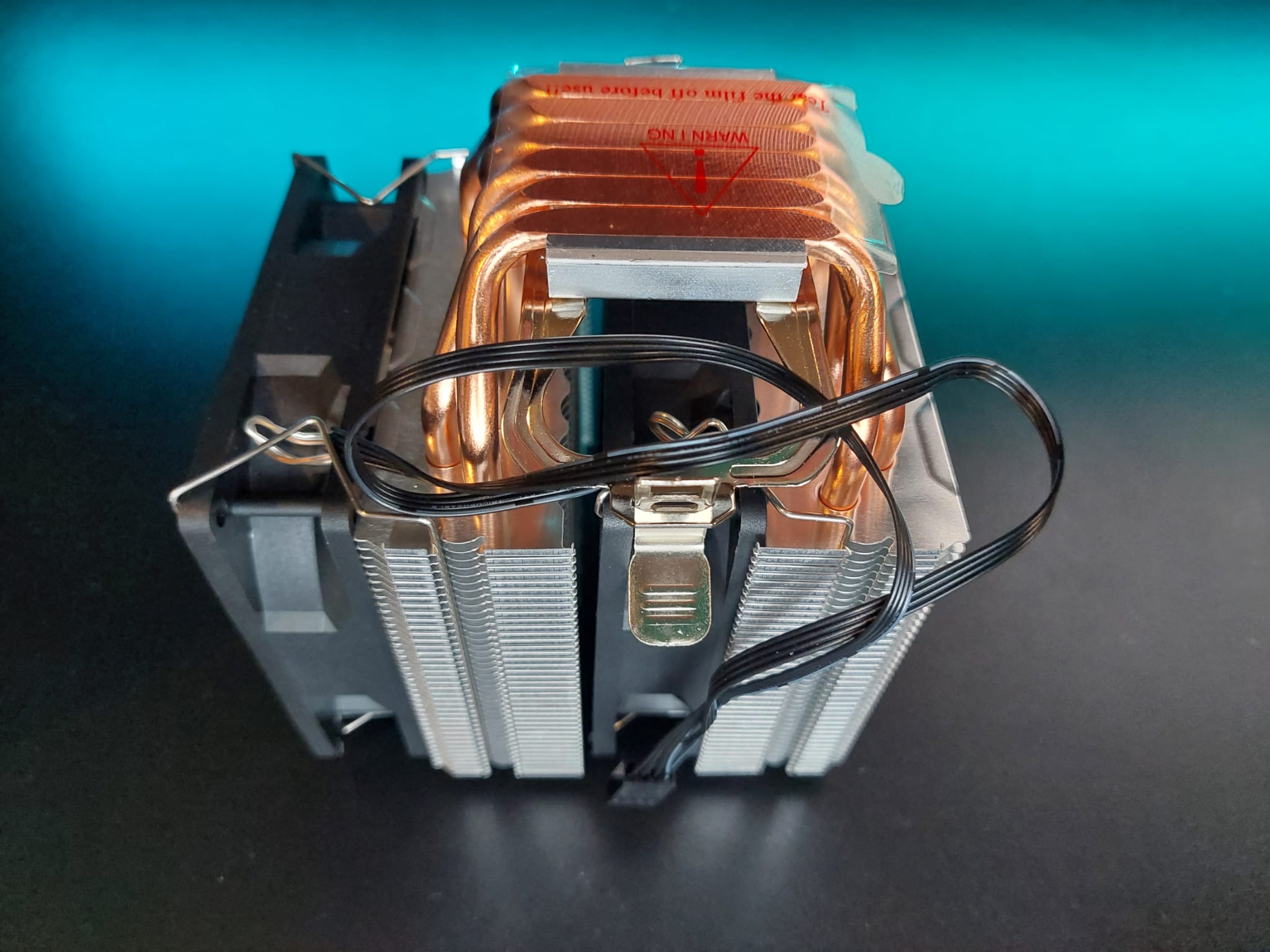 COOLMOON Gaming PC CPU Fan Six Heat Pipe Rgb Rdiator