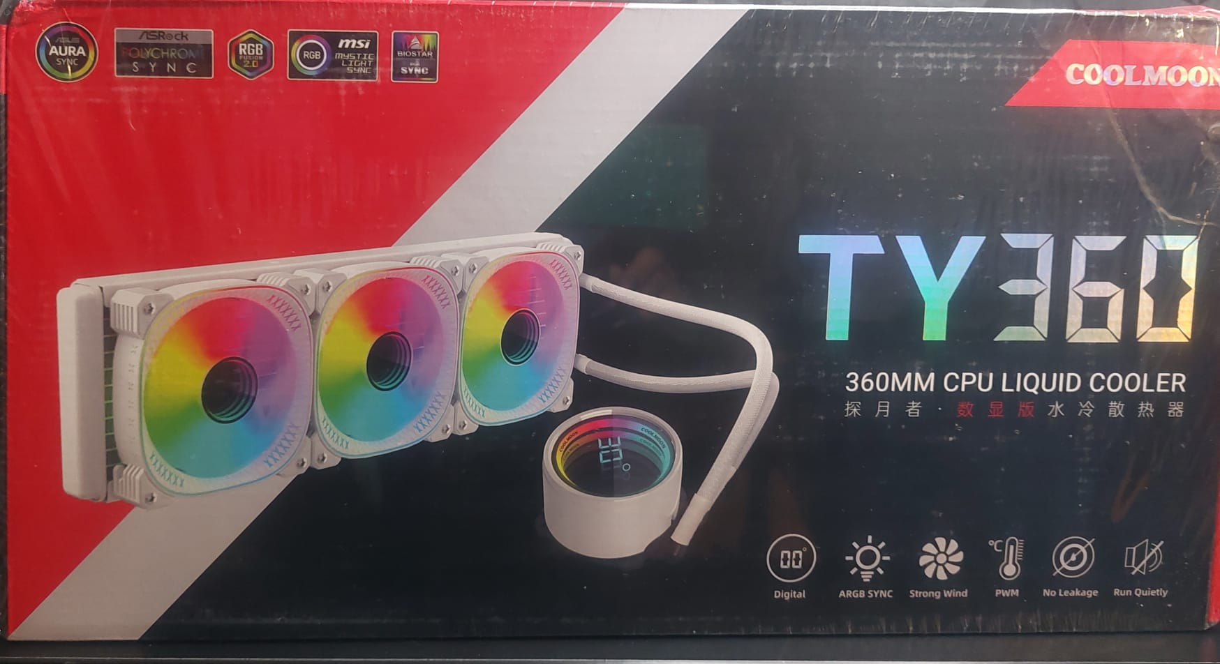 COOLMOON ICEMOON-SER Gaming computer water cooling system TY360