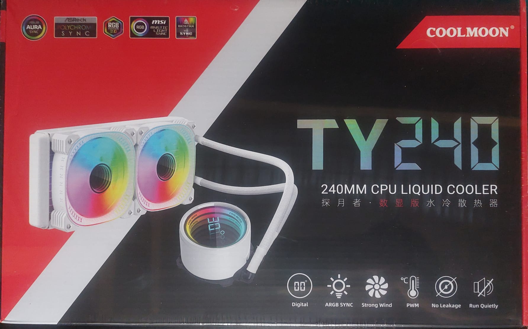 TY240 240MM CPU Liquid Cooler