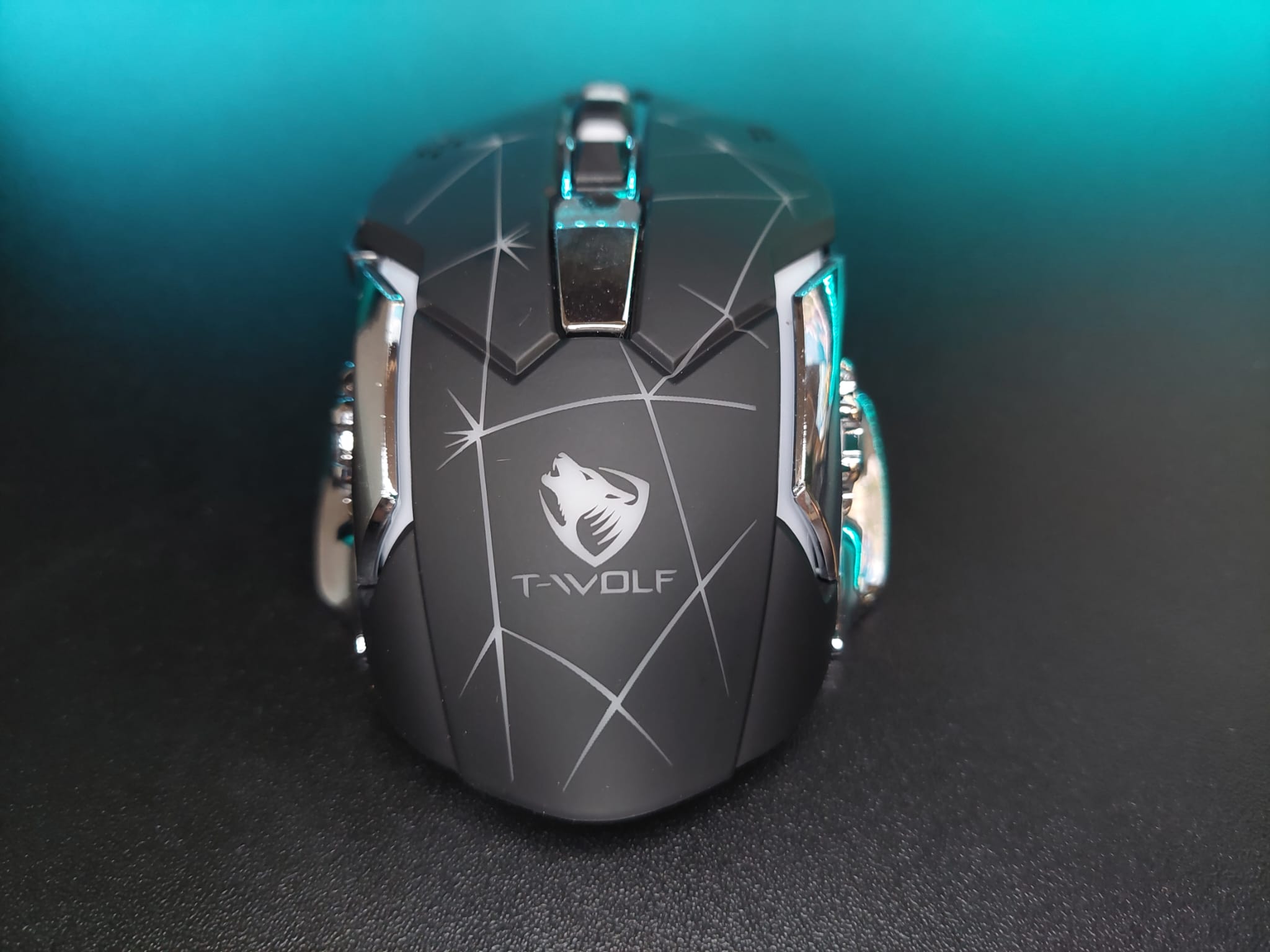 High quality mechanical gaming mouseT-Wolf Q13 2023,Charging Batery.